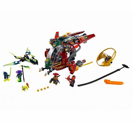 Lego Ninjago. Корабль R.E.X Ронана 